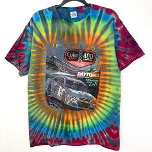 *Tie Dye* Nascar Daytona T Shirt